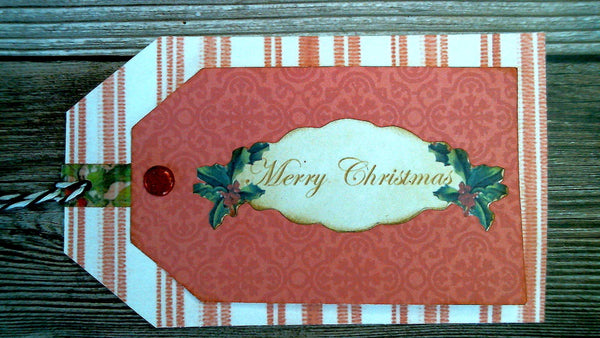 Digital Papers - Christmas Tag Maker Pack