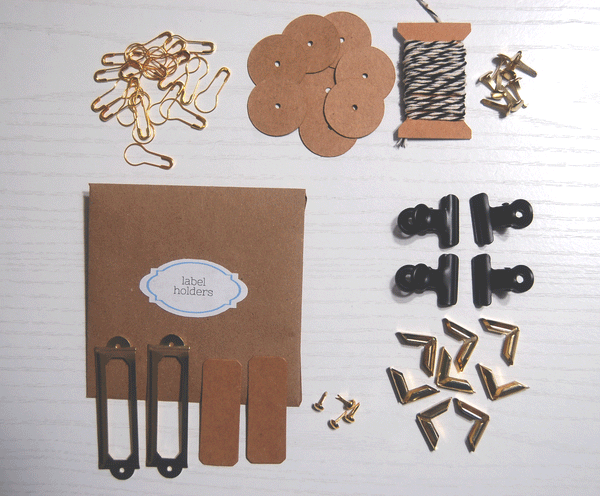 Junk Journaling Hardware Kit