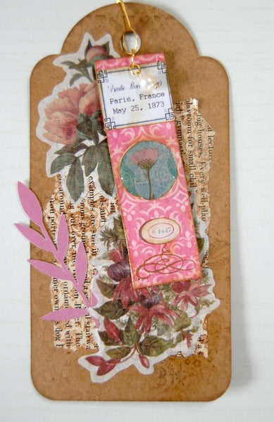 Digital Papers - Vintage Botany Slides