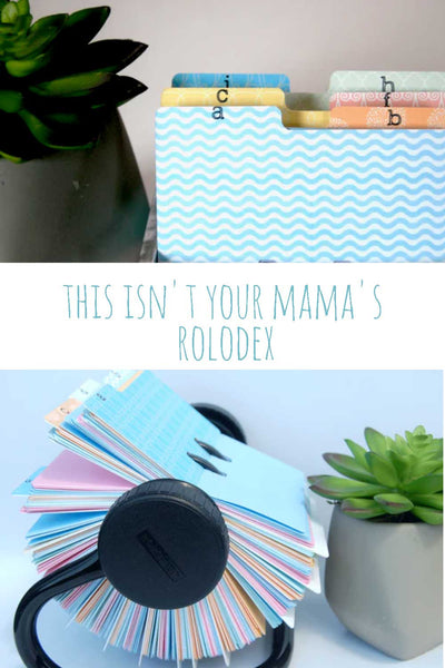 Rolodex Dividers - Multi Pattern