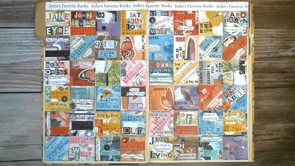 Super Easy New Junk Journal Page Idea