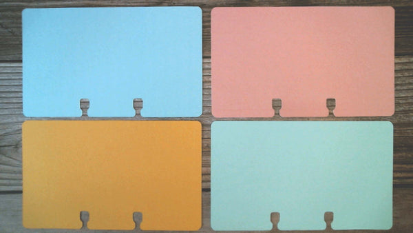 3" x 5" Rolodex Unlined Cards