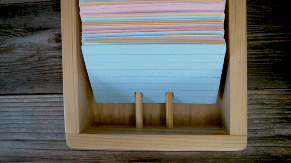 Rolodex Lined Cards