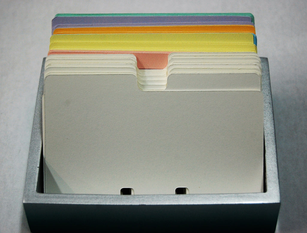 Rolodex Dividers - Plain – poppiwinkle
