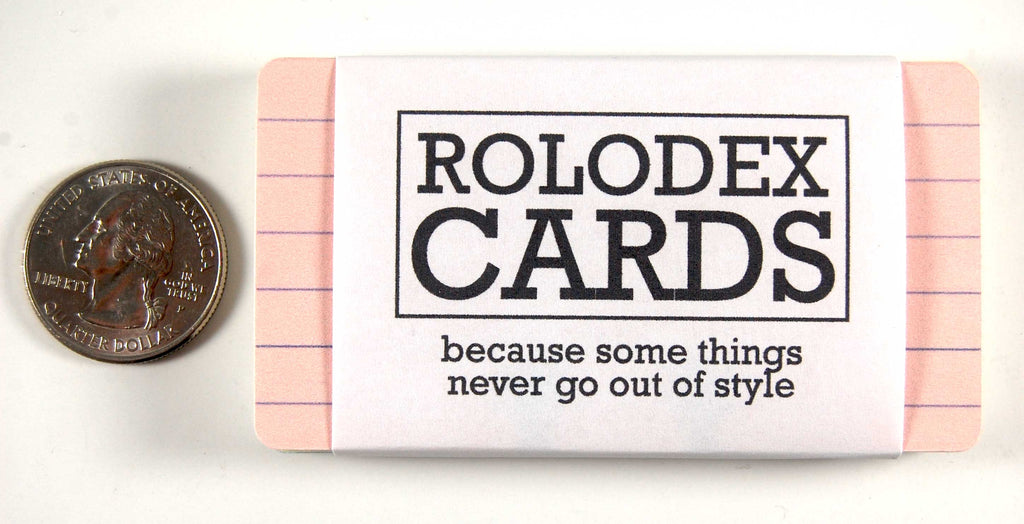 Mini Rolodex Lined Cards – poppiwinkle